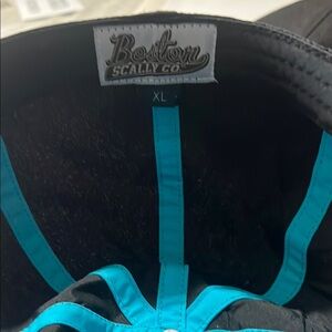 Boston Scally Co Black and Blue Cap